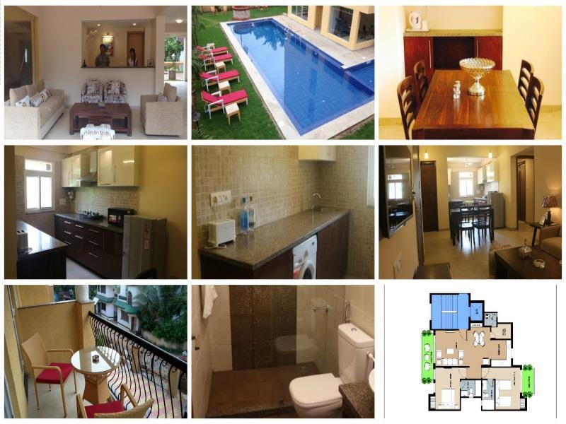 קלנגוטה Veera Strand Park Serviced Apartments מראה חיצוני תמונה